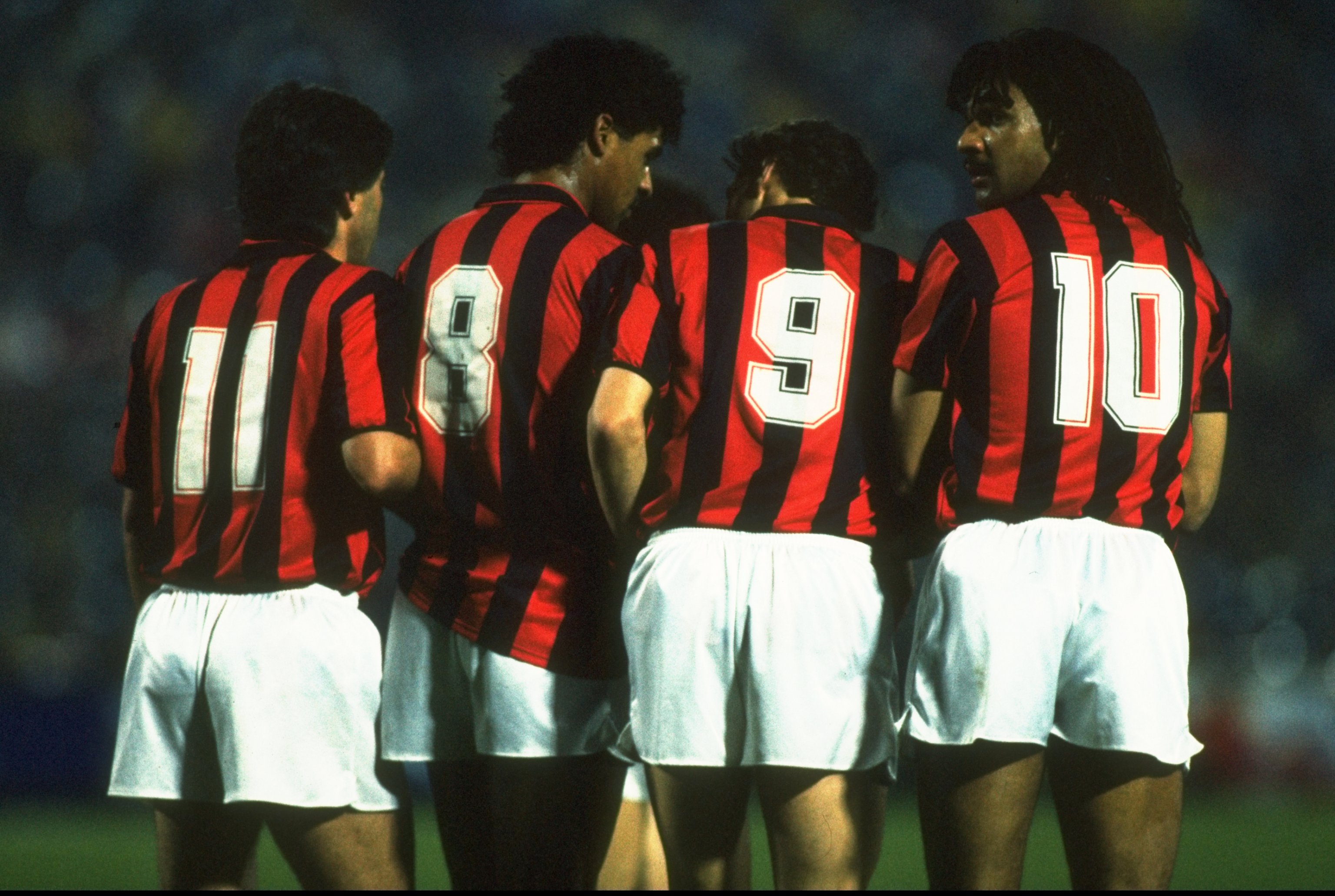 Snapshot Classic: AC Milan's defensive wall is full of head coaches ...