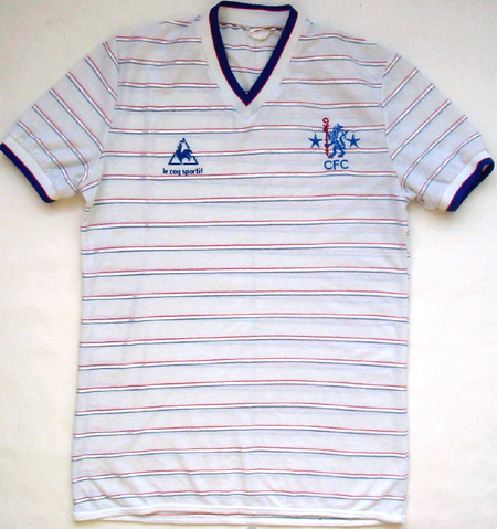 Official Retro Chelsea 1984 Away shirt 100% POLYESTER 