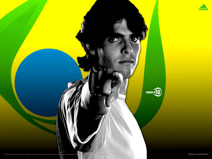 Kaka has signed for Real Madrid. Everyone's a bwinner baby.