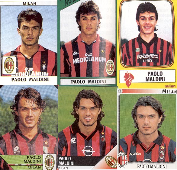 Football patch série A Paolo Maldini adieu jeu Last Game AC Milan Milan