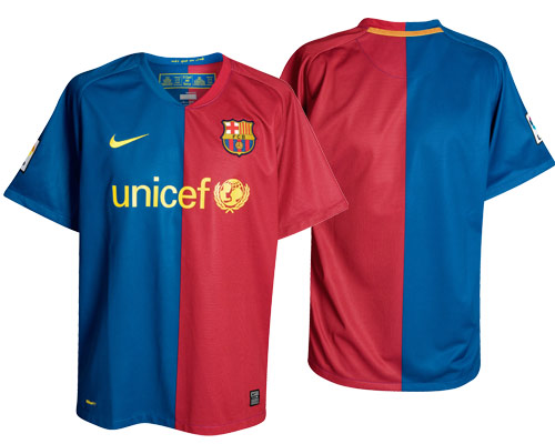 barcelona champions league kit