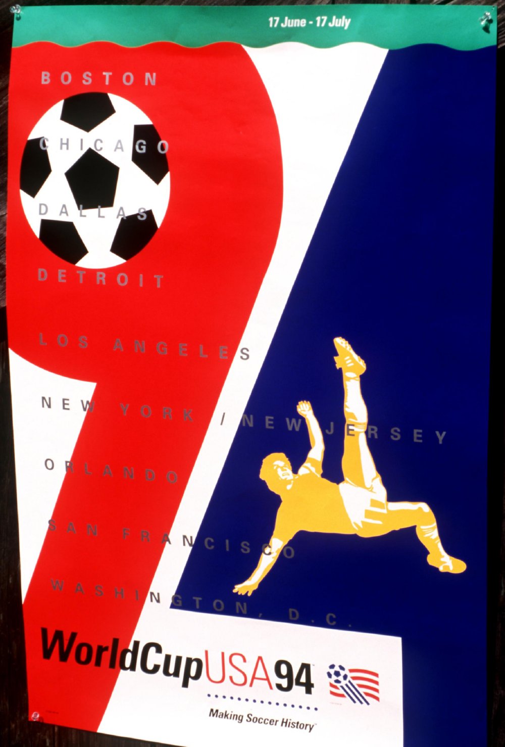Ate  Cup world vintage Art: Vintage World   1930 1994 cup Beautiful Football Posters,  Who