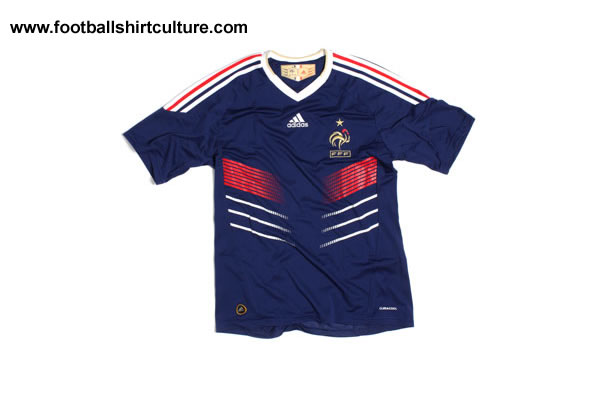 World Cup kits: France's 2010 adidas shirt leaked | Who Ate all ...