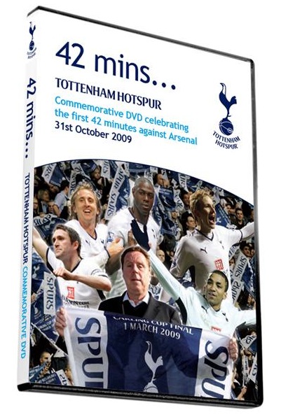 Funny Old Game: Tottenham DVD commemorates first 42 minutes of Arsenal  derby | Who Ate all the Pies