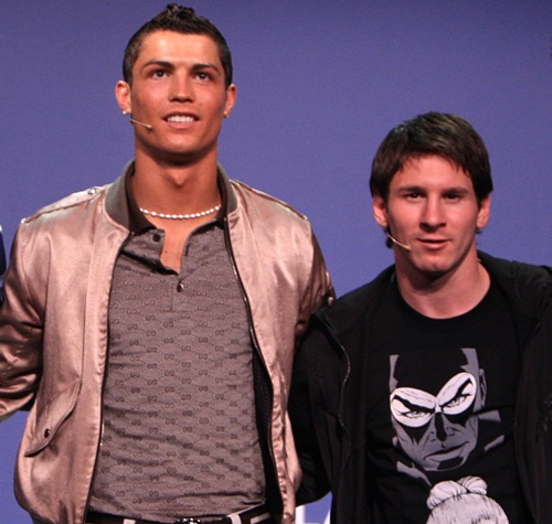 messi and ronaldo together. A study of C-Ron and Leo,