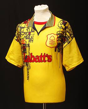 Shit Football Kits: Every Nottingham Forest Goalkeeper Kit Of The Mid-1990s