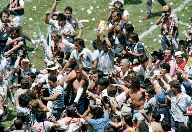 Soccer – 1986 World Cup – Final – Argentina v Germany – Mexico City
