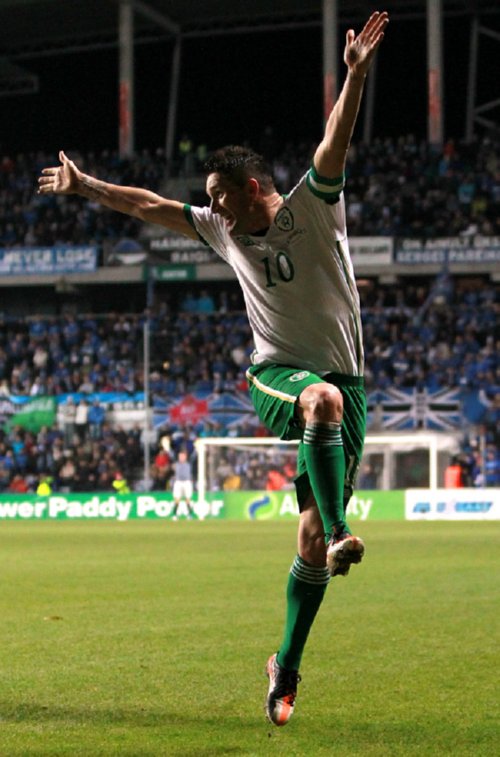 Soccer - UEFA Euro 2012 - Play-off - First Leg - Estonia v Ireland - Le Coq Arena