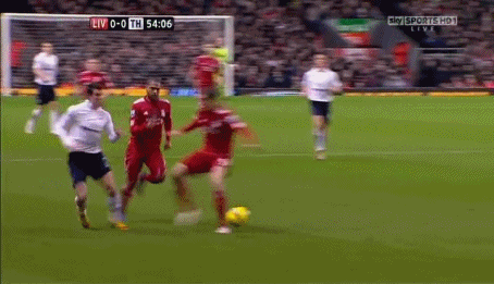 Football GIF: Gareth Bale Hits Abnormally Strong Gravity Hotspot vs  Liverpool | Who Ate all the Pies