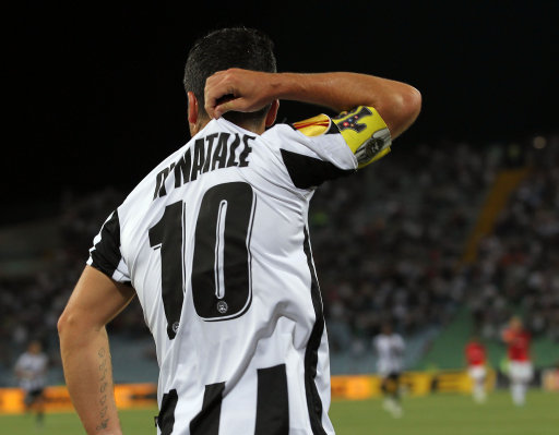 Antonio Di Natale.Antonio Di Natale And Udinese Vow To Care For Piermario Morosini S Disabled Sister Who Ate All The Pies