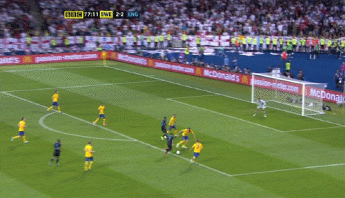 Football GIF: Danny Welbeck's Twirly Backheel Goal vs Sweden – Did The  Blighter Mean It? | Who Ate all the Pies