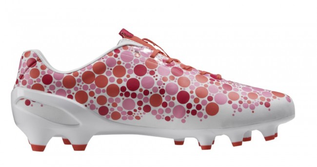 The New Puma evoSPEED 1.2 Boot In Pink 'Polka Dot' Camouflage
