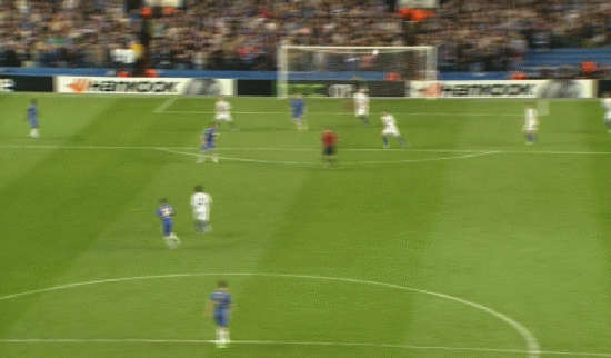 Football GIF: David Luiz Scores Superbly Nonchalant Top Corner Curler