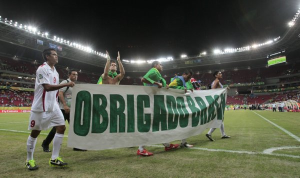 Brazil Soccer Confed Cup Uruguay Tahiti
