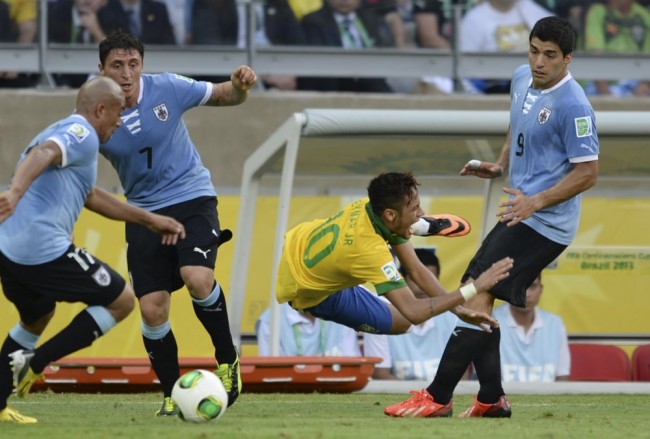 Brazil Soccer Confed Cup Brazil Uruguay