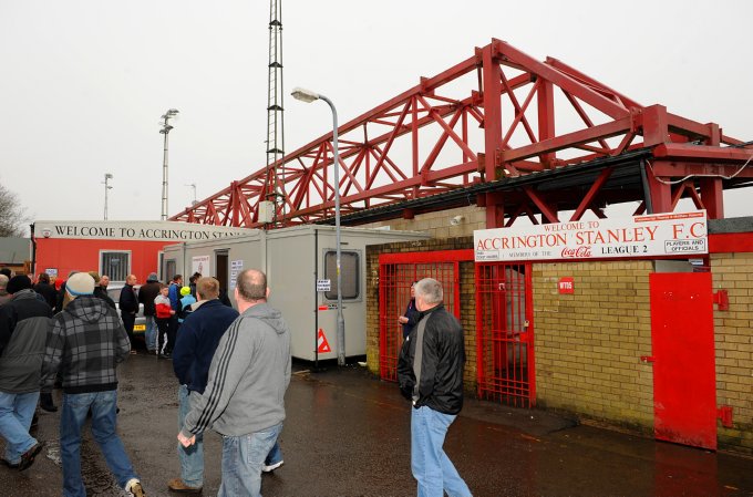 Soccer - FA Cup - Fourth Round - Accrington Stanley v Fulham - Crown Ground