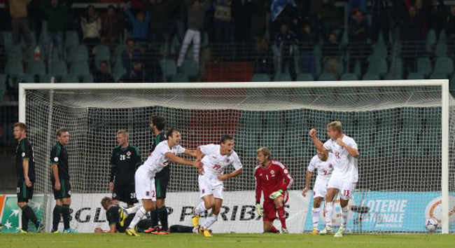 Soccer - FIFA World Cup Qualifying - Group F - Luxembourg v Northern Ireland - Estade Josy Barthel