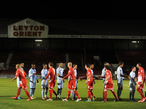 Soccer - Johnstone's Paint Trophy - Second Round - Leyton Orient v Coventry City - Matchroom Stadium
