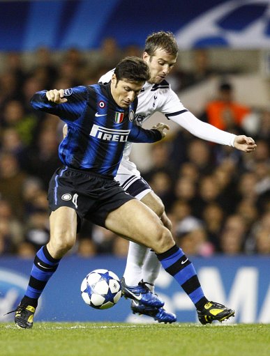 Soccer - UEFA Champions League - Group A - Tottenham Hotspur v Inter Milan - White Hart Lane