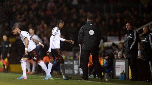 Soccer - FA Cup - Fourth Round Replay - Fulham v Sheffield United - Craven Cottage