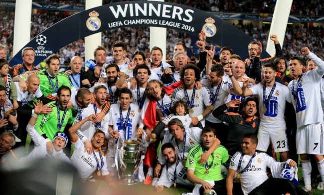 real madrid 4 champions league