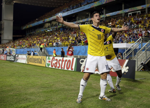 Brazil Soccer WCup Japan Colombia