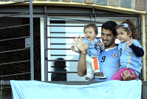 Uruguay WCup Soccer Luis Suarez