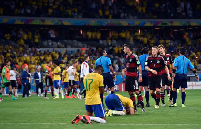 World Cup: Brazil 1-7 Germany Mannschaft Massacre Hosts In Horizonte (Photos Highlights) | Who Ate all the Pies