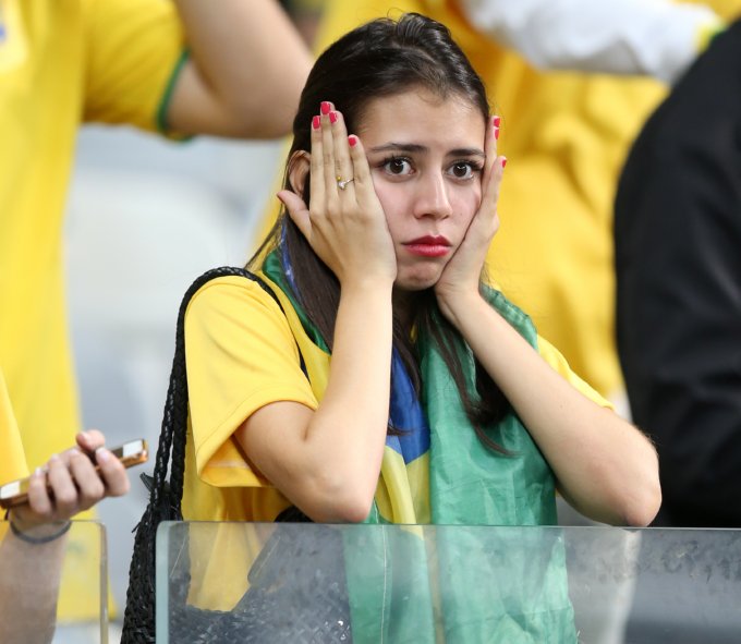 Soccer - FIFA World Cup 2014 - Semi Final - Brazil v Germany - Estadio Mineirao