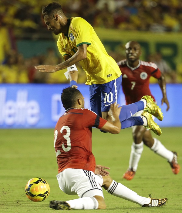 Brazil Colombia Soccer