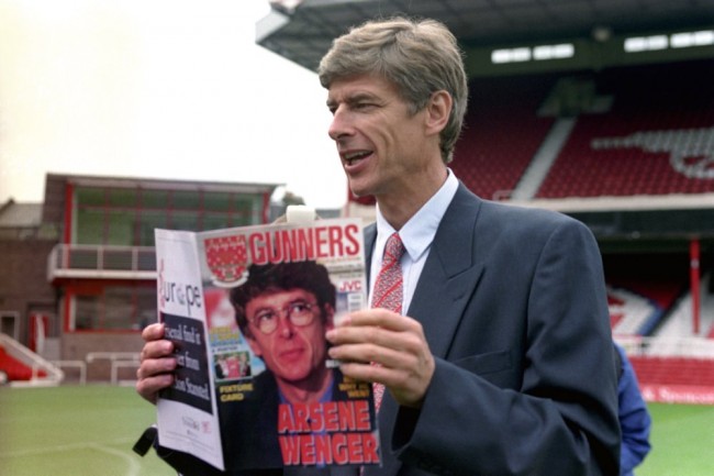 Soccer - Arsenal New Manager - Arsene Wenger - Highbury Stadium