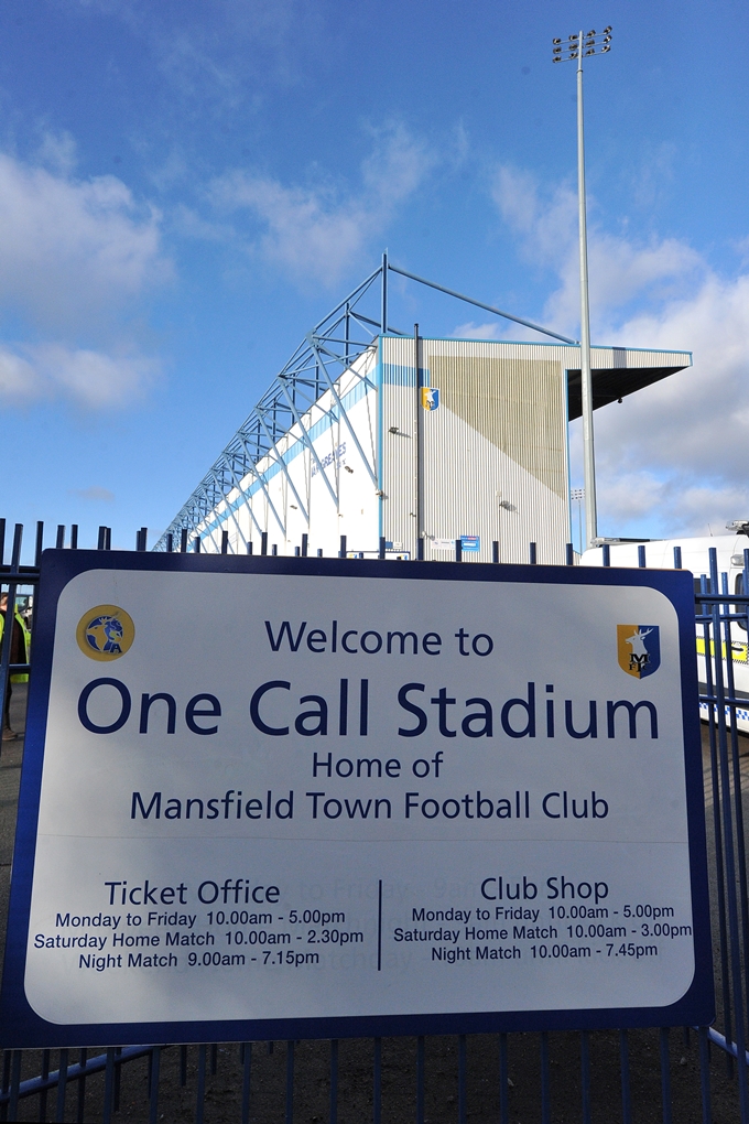 Soccer - Sky Bet League Two - Mansfield Town v Scunthorpe United - One Call Stadium