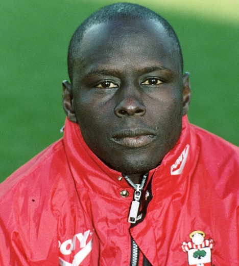 ALI DIA .. Senegalese player, had a month contract at Southampto