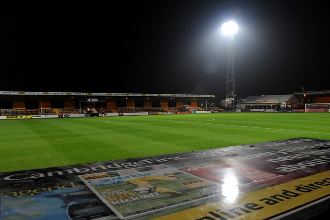 Soccer - FA Cup - First Round - Cambridge United v Wrexham - R Costings Abbey Stadium
