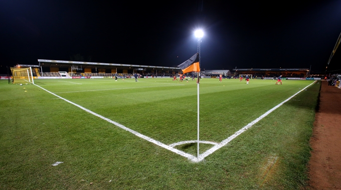 Soccer - FA Cup - First Round - Replay - Cambridge United v Bury - R Costings Abbey Staduim