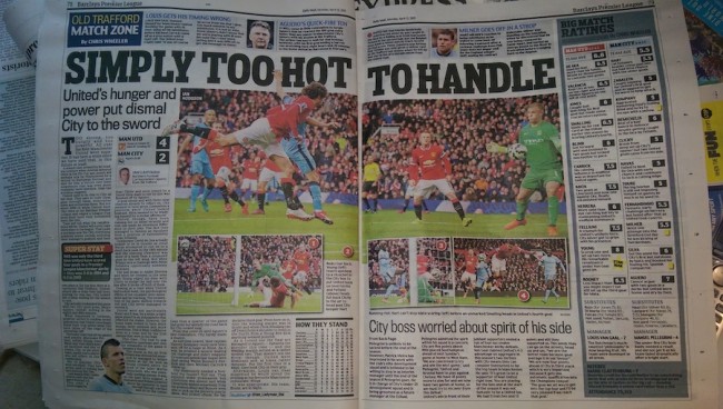 daily mail manchester united 2