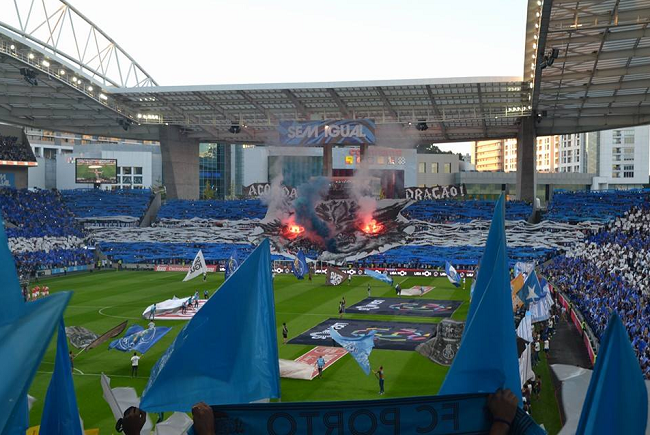 Snapshot: Porto Fans Produce Fiery Tifo Ahead Of Clasicco Clash With