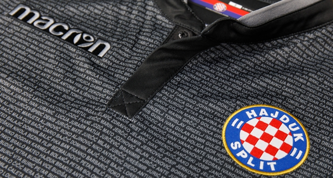 Hajduk Split's New Third Shirt Features Name Of Thousands Of Fans As Result  Of Club Membership Drive (Photo & Video)