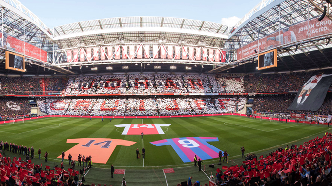 Ajax Confirm Stadium To Be Officially Renamed 'Johan Cruyff Arena' As ...