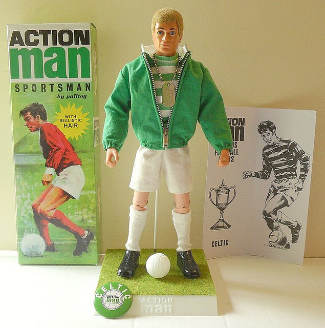 Vintage Action Man 40th Deportista Football Club Liverpool Chándal Top 