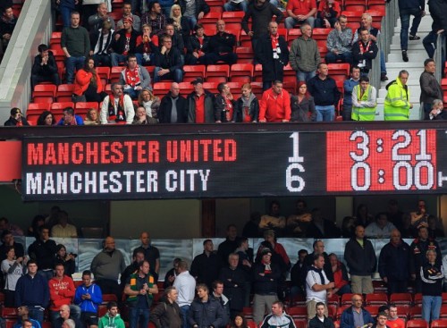 Soccer – Barclays Premier League – Manchester United v Manchester City