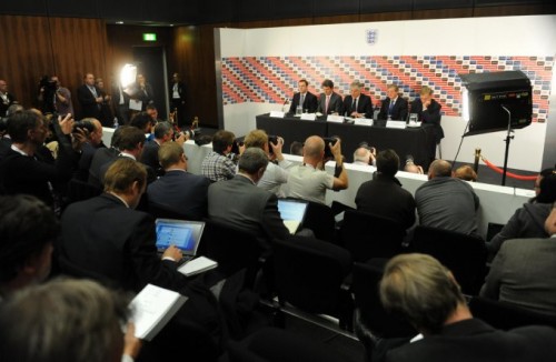 Soccer – England Press Conference – Roy Hodgson Unveiling – Wembley