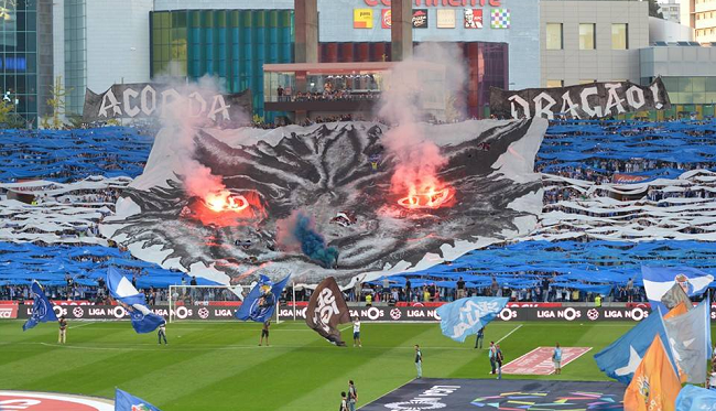 Snapshot: Porto Fans Produce Fiery Tifo Ahead Of Clasicco Clash With