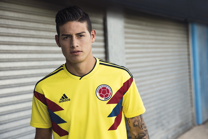 Image result for colombia world cup 2018 kit