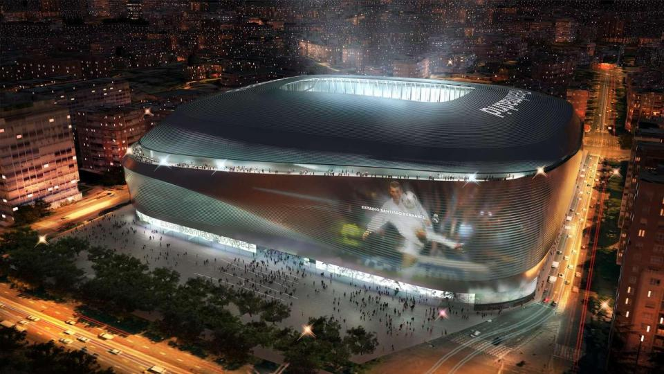 Real Madrid: New Revamped Bernabeu Stadium To Feature Giant 360-Degree